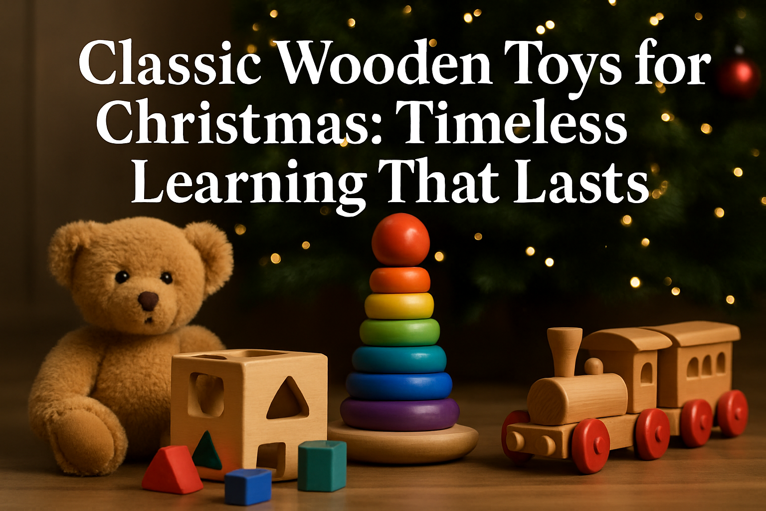 Classic Wooden Toys for Christmas: Timeless Learning That Lasts