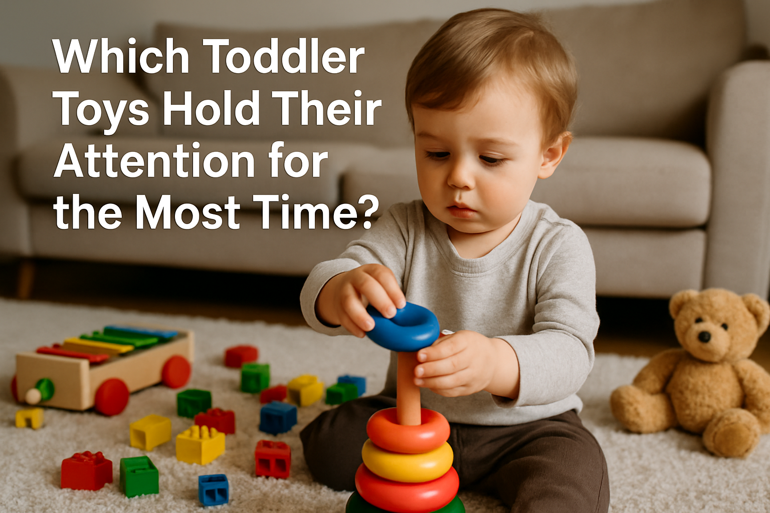 Which Toddler Toys Hold Their Attention for the Most Time?