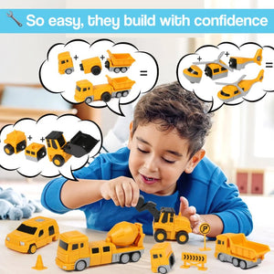 Click & Snap Magnetic Transformer Construction Set