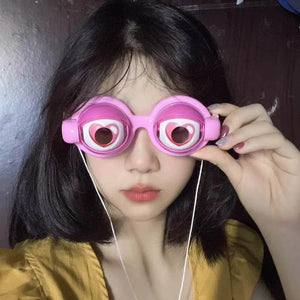 Eye-Shaped Funny Glasses Prank Toy Set