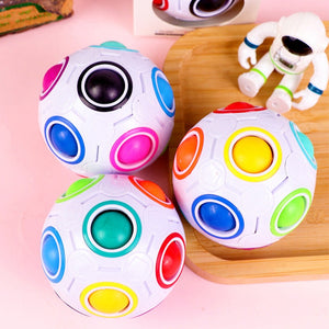 RainbowMatch STEM Brain Puzzle Ball