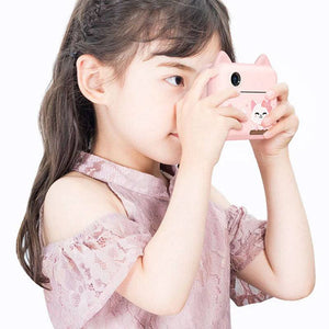 Pets Instant Print Kiddies Camera with dual lens and instant photo printing features