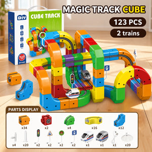 Magnetic Gravity-Defying Electric Track Car Toy – gift idea for kids and grandchildren