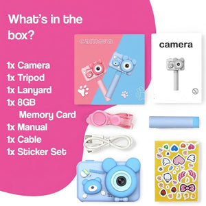 Cutesy Character Camera With Tripod