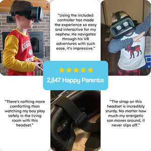 The Interactive VR Headset for Kids