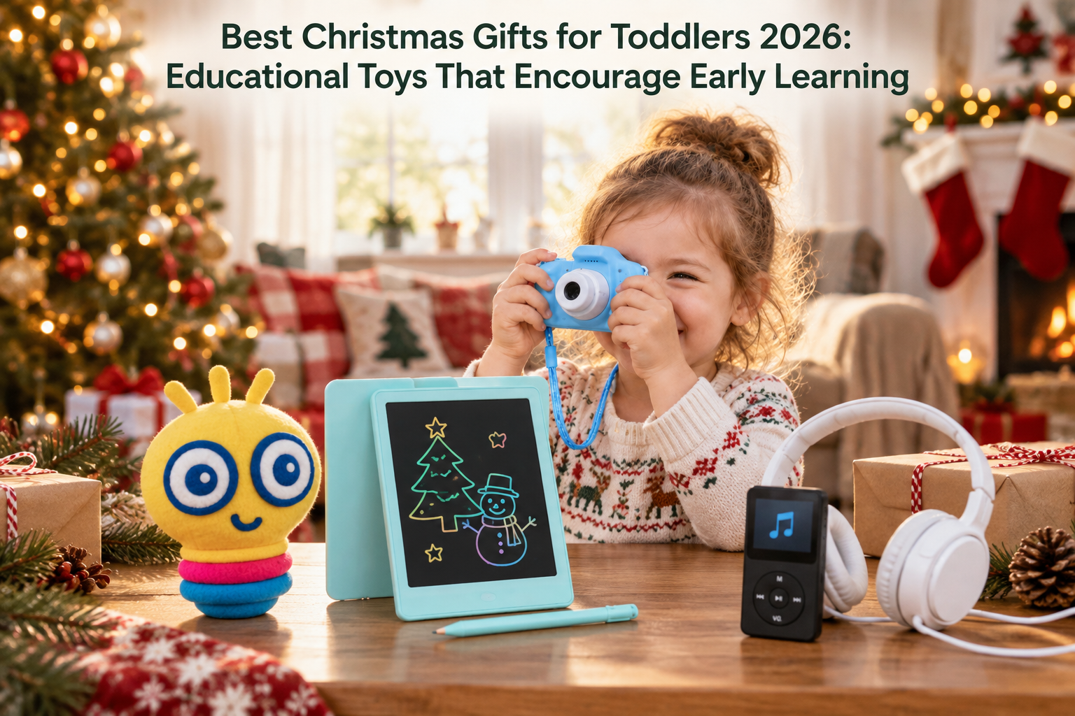 Best Christmas Gifts for Toddlers 2026: Educational Toys That Encourage Early Learning