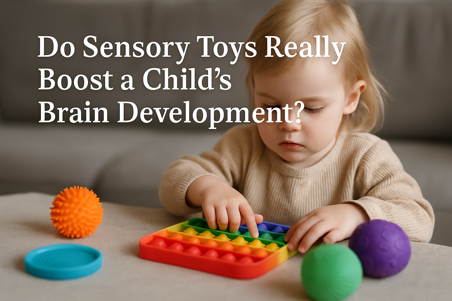 Do Sensory Toys Really Boost a Child's Brain Development?