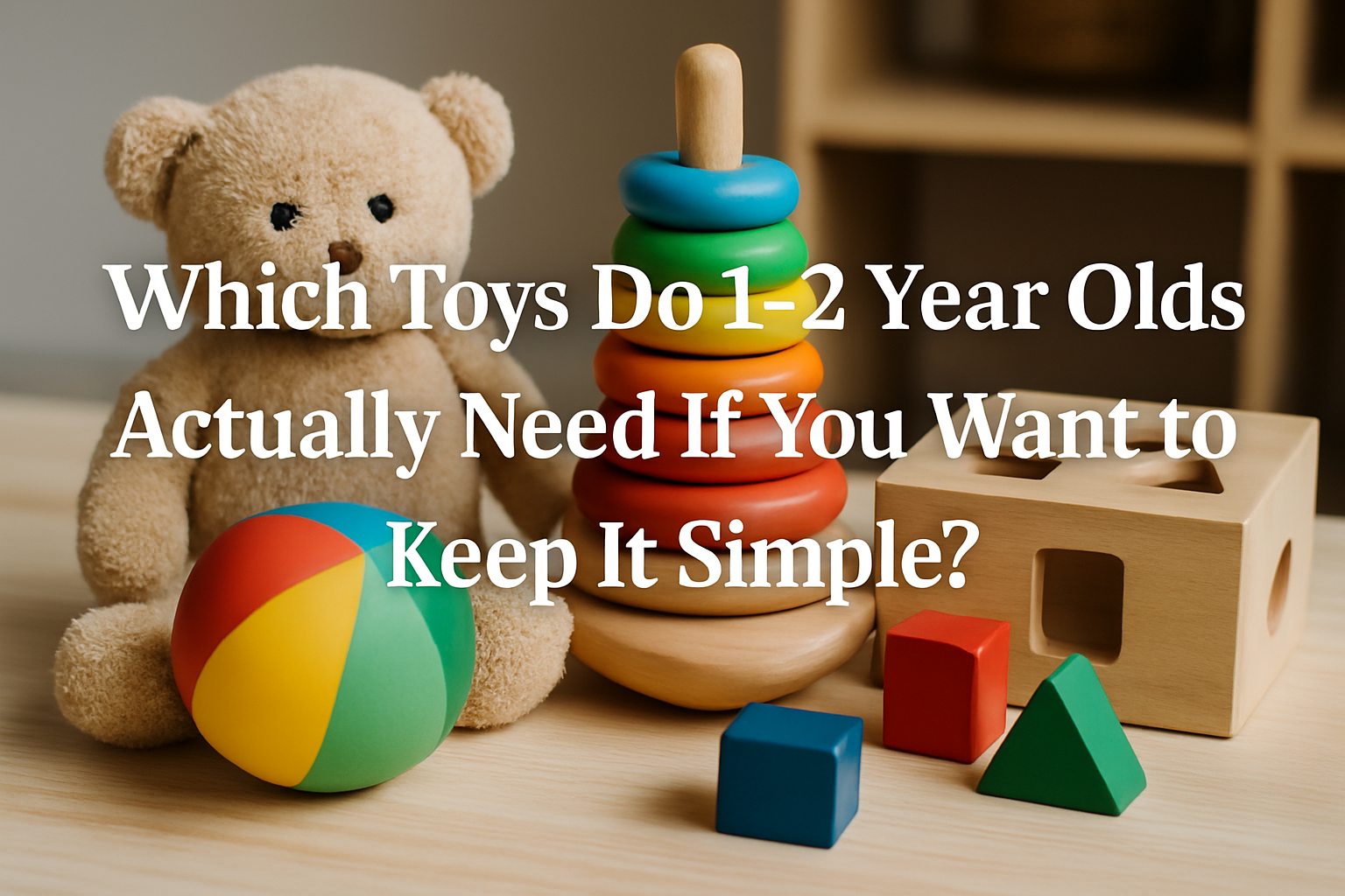 Which Toys Do 1–2 Year Olds Actually Need If You Want to Keep It Simple?