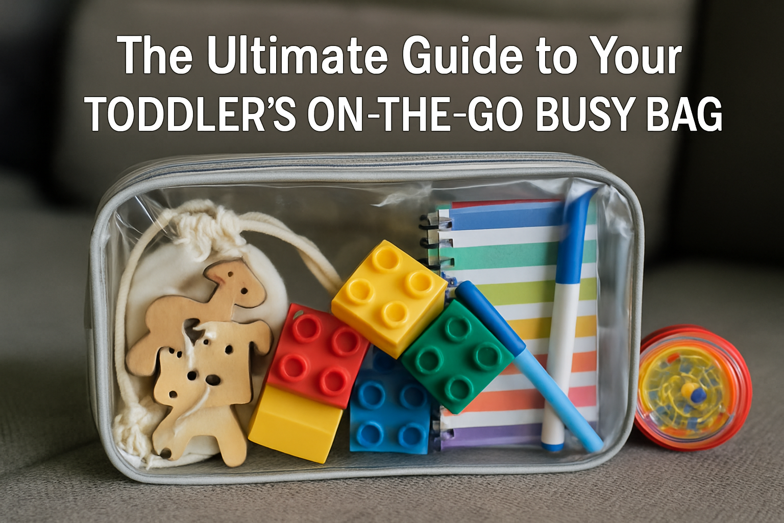 The Ultimate Guide to Your Toddler's On-The-Go Busy Bag