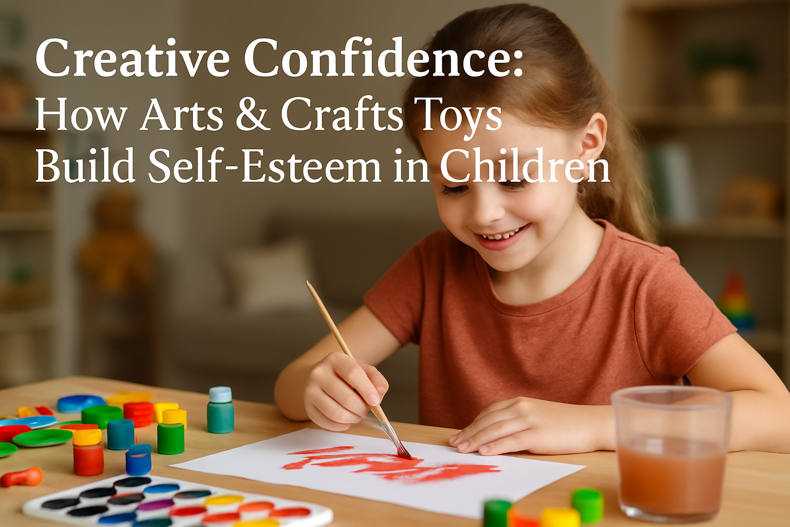 Creative Confidence: How Arts & Crafts Toys Build Self-Esteem in Children