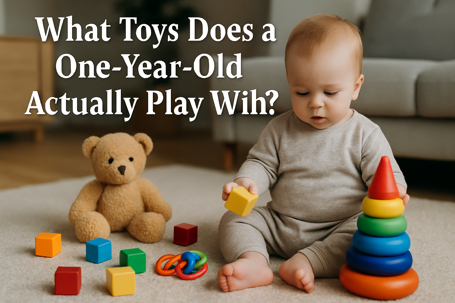 What Toys Does a One-Year-Old Actually Play With?
