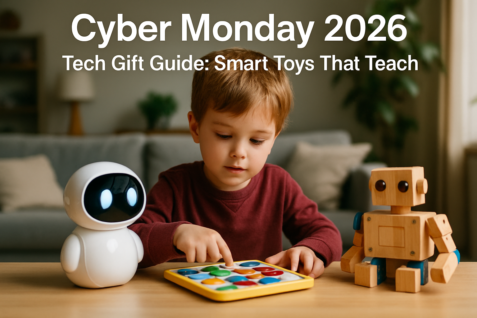 Cyber Monday 2026 Tech Gift Guide: Smart Toys That Teach