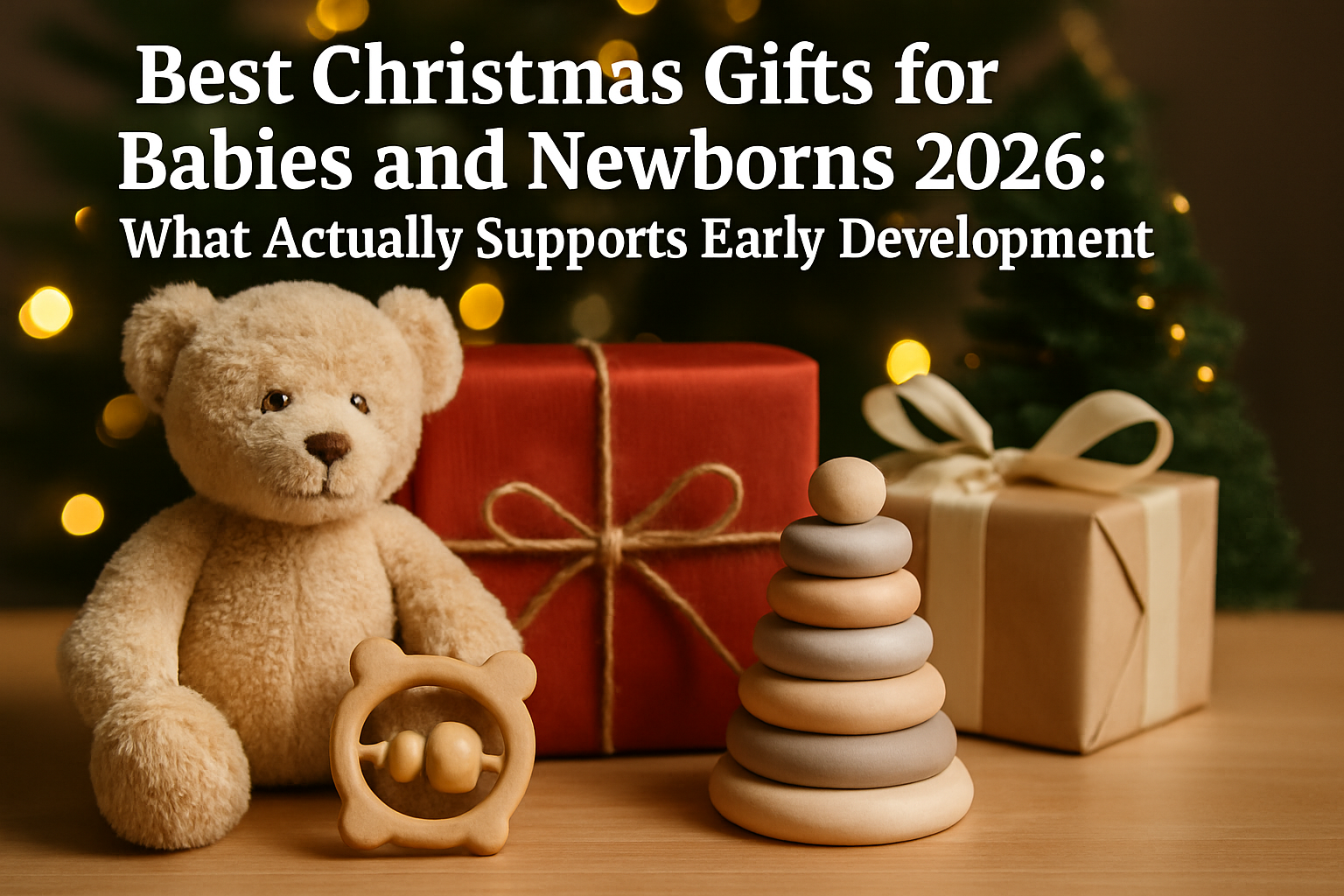Best Christmas Gifts for Babies and Newborns 2026: What Actually Supports Early Development