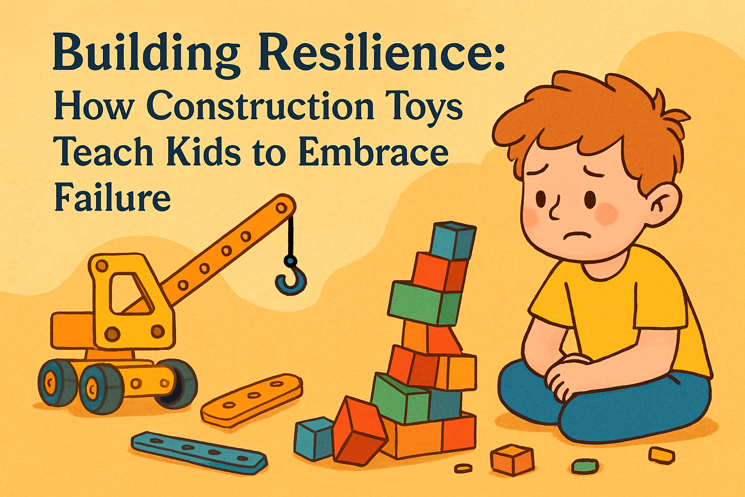 Building Resilience: How Construction Toys Teach Kids to Embrace Failure