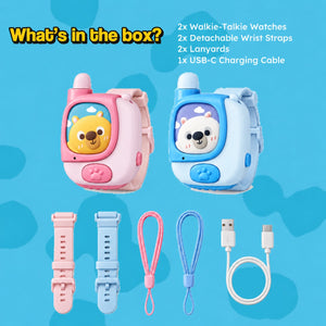 Kids Walkie-Talkie Watch Set
