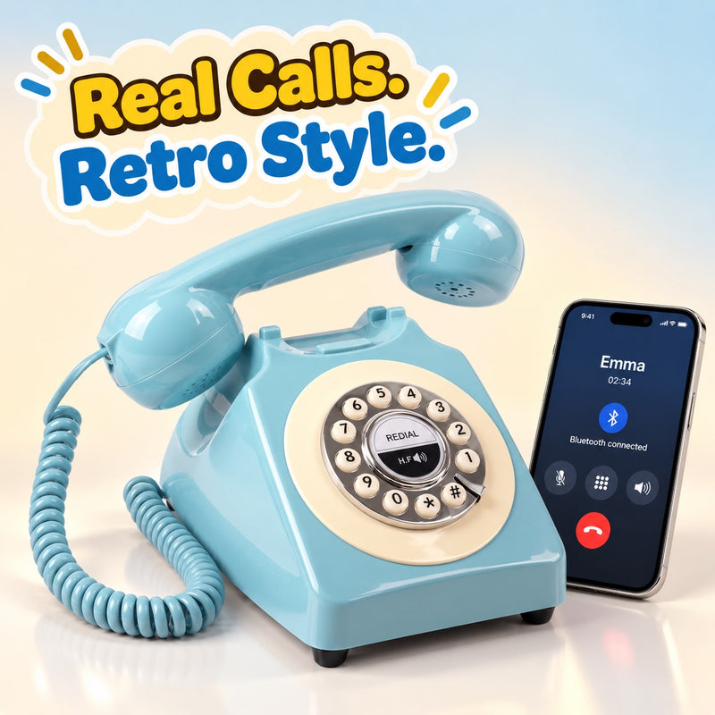 Retro Rotary Bluetooth Telephone