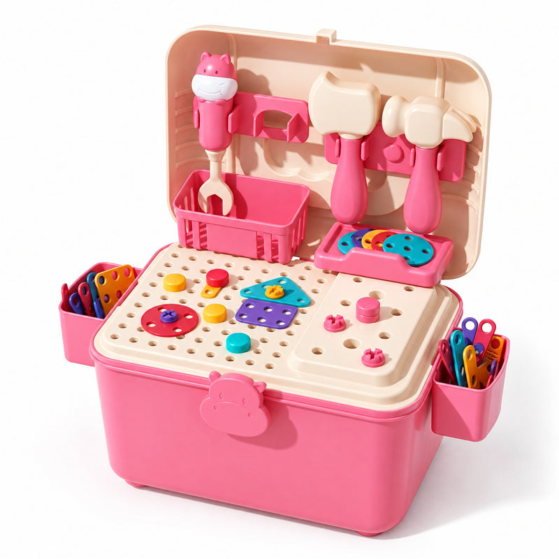 Kids' Tool Set & Workbench Electric Drill Tools & Building Pieces (view 12)