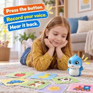 Little Dolphin Point-and-Read Learning Toy – gift idea for kids and grandchildren
