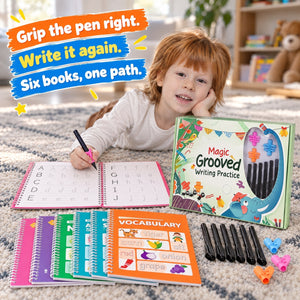 Magic Grooved Writing Practice Set
