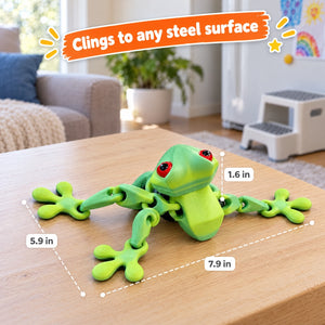 Poseable Magnetic Frog – gift idea for kids and grandchildren