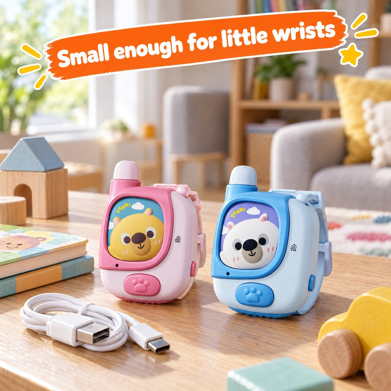 Kids Walkie-Talkie Watch Set