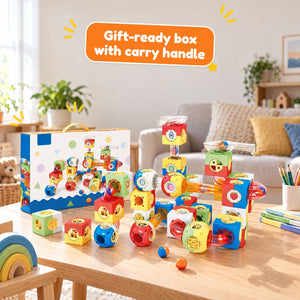 Marble Run Building Blocks Set