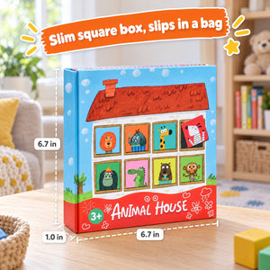 Magnetic Animal House Matching Game (view 6)