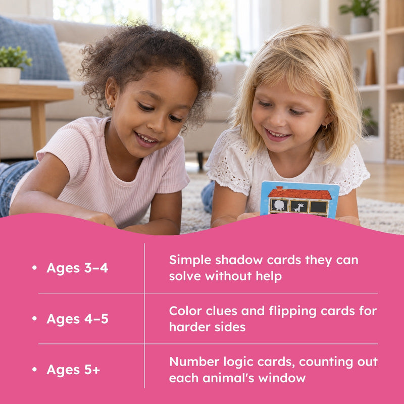 Magnetic Animal House Matching Game (view 7)