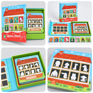 Magnetic Animal House Matching Game (view 8)