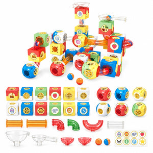 Marble Run Building Blocks Set