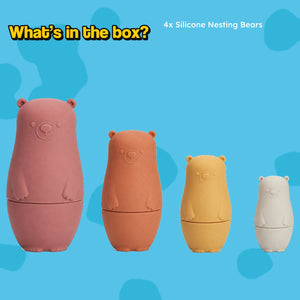 Silicone Nesting Bears (view 10)
