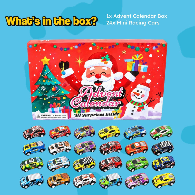 24 Racing Cars Advent Calendar