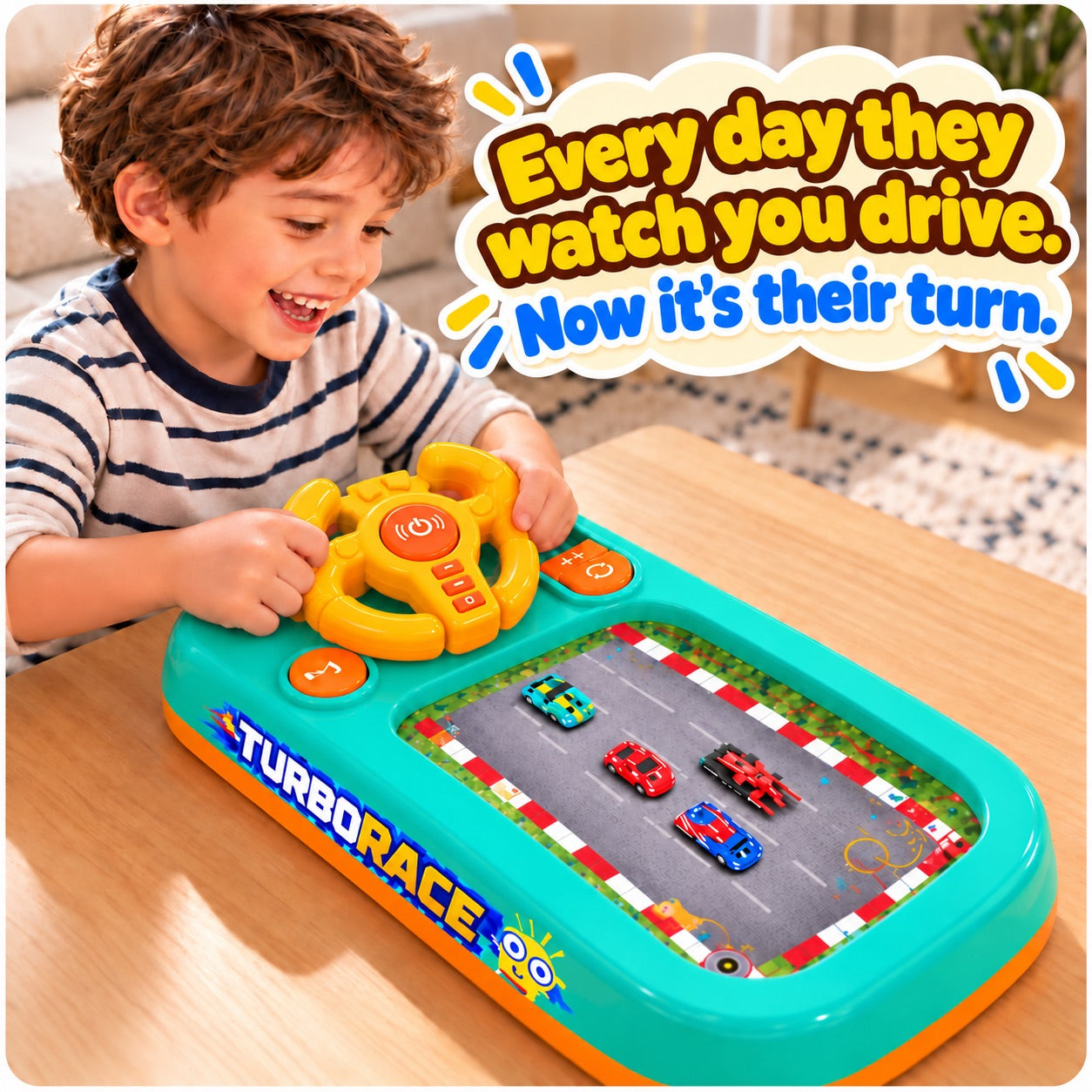 TurboRace Interactive Game Set with 200 Challenges - Little Learners Toys
