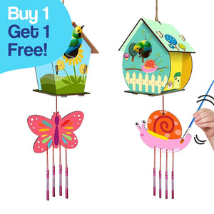 DIY Bird House (1+1 FREE)