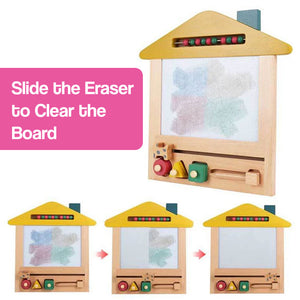 Eco-Wooden Magnetic Drawing Board