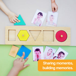 Montessori Inspired Custom Photo Puzzle Game