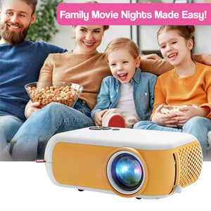 Mini Kids Projector with Built-In Speaker