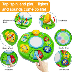 Play & Glow Music Learning Activity Table