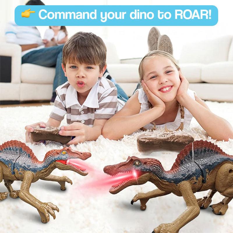 Remote Control Dinosaur with Lights, Sound & Motion
