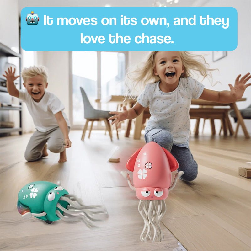 Dancing Octopus Smart Sensor Interactive Robot