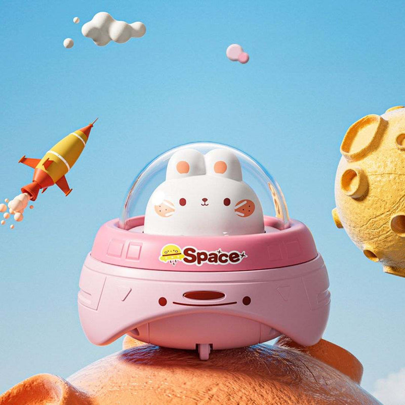 Inertia Flying Saucer Toy Car for Kids