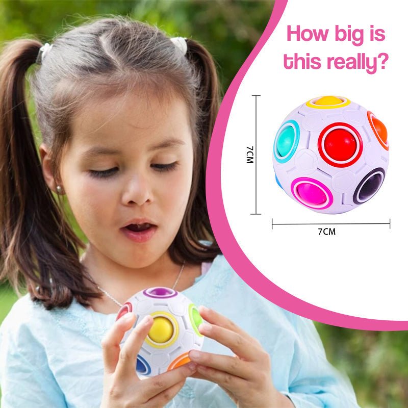 RainbowMatch STEM Brain Puzzle Ball
