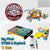 My First STEM & Explore Set with 3D pen, brain-teaser puzzle, camera, and building blocks for kids 6 to 9 years old.