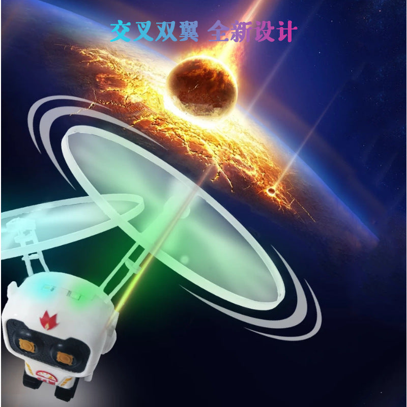 Astronaut Induction Flying Toy with LED Lights