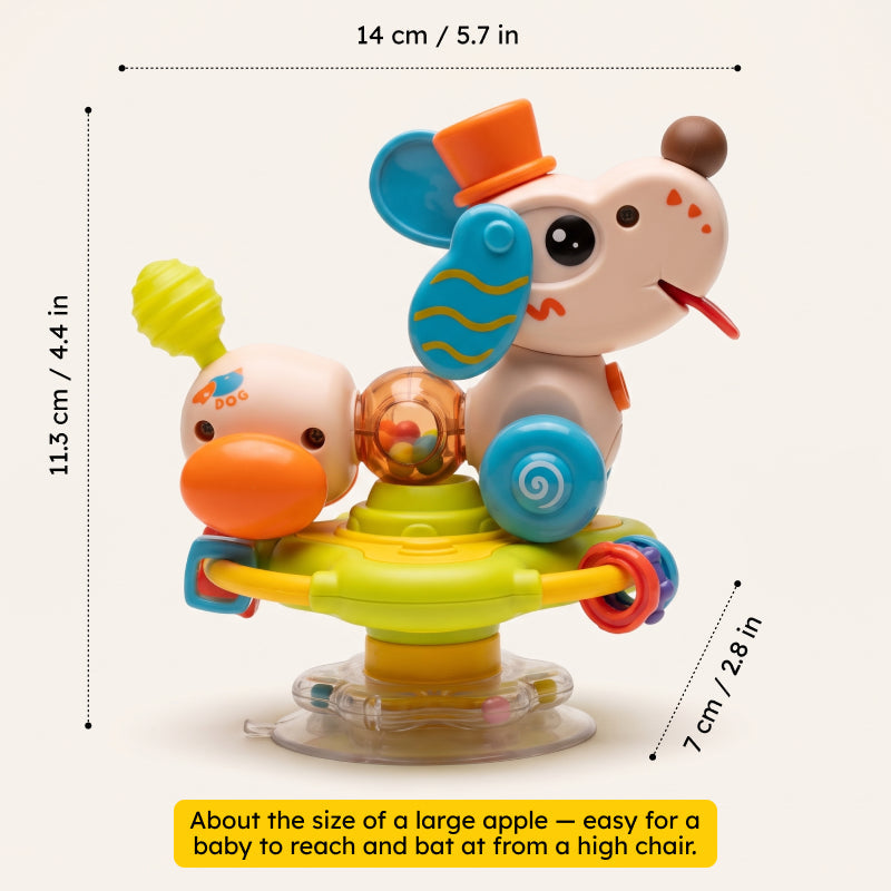 Suction Cup Puppy Sensory Toy