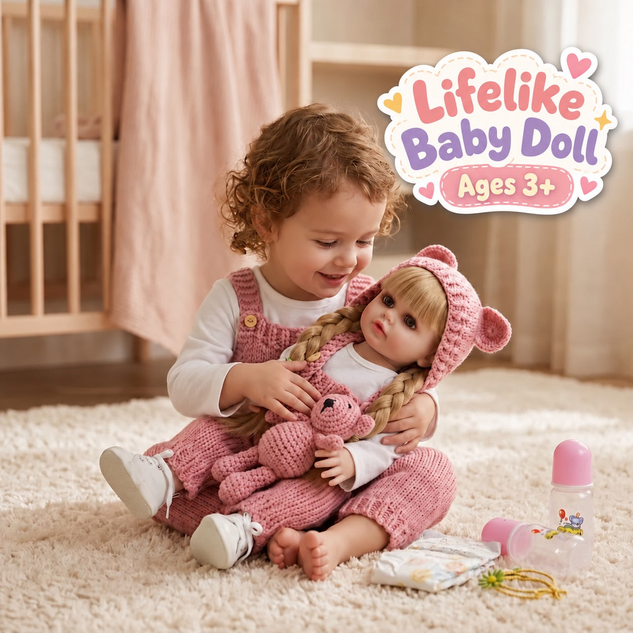 Silicone Lifelike Baby Doll