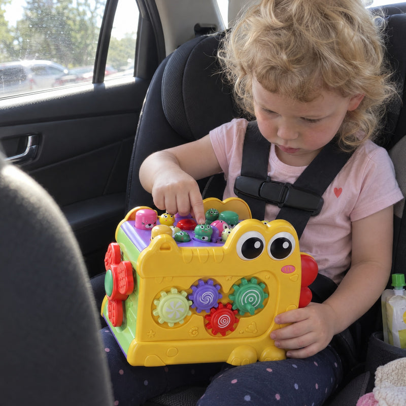 Whack-a-Mole Activity Cube with Xylophone