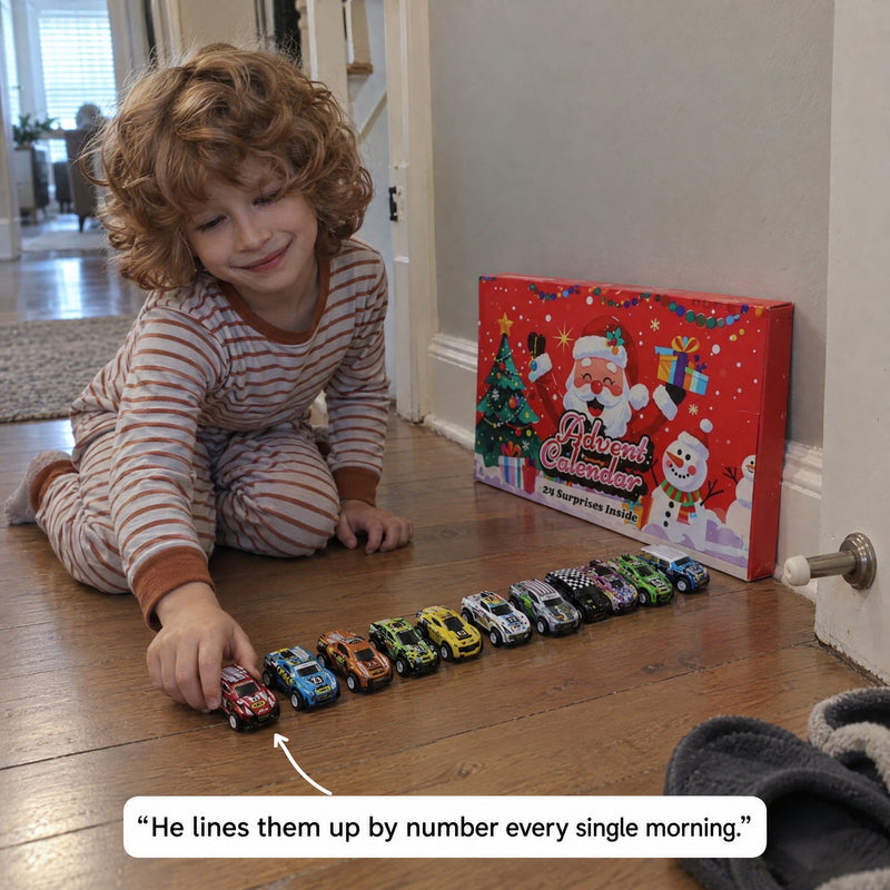 24 Racing Cars Advent Calendar