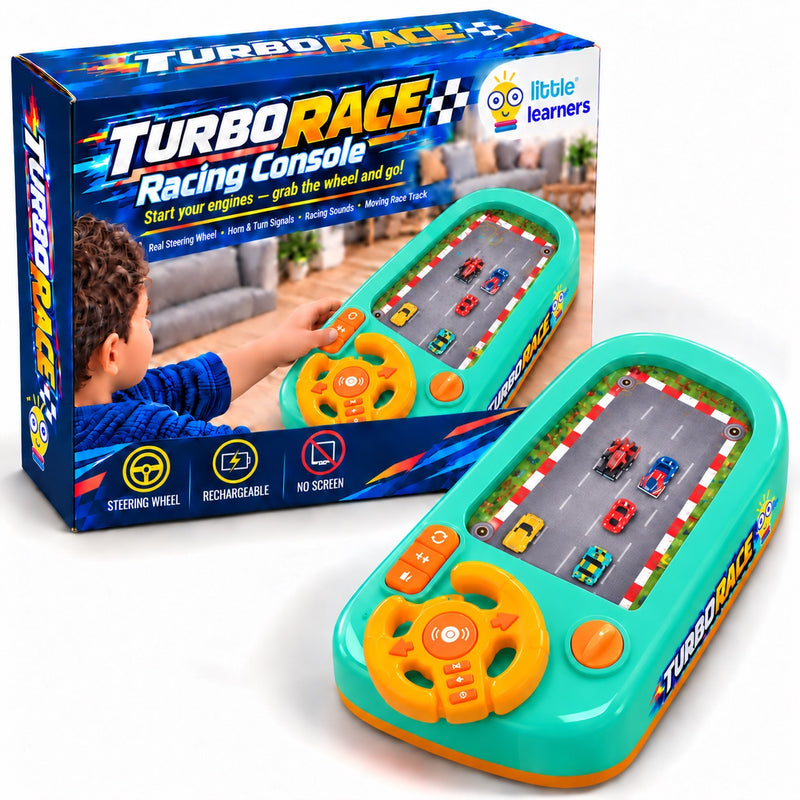 TurboRace Interactive Game Set with 200 Challenges