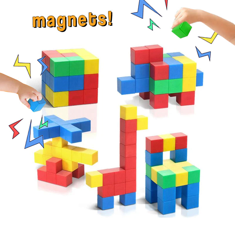 Colorful Magnetic STEM Building Blocks